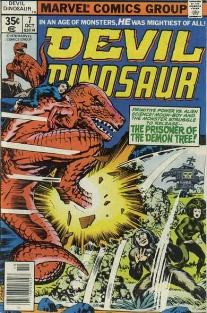 Devil Dinosaur #7 comic cover