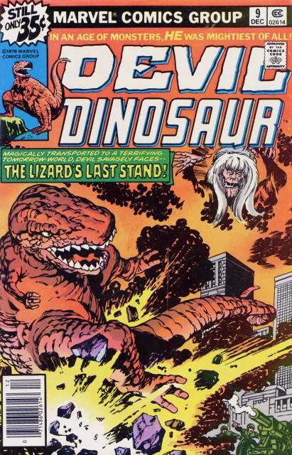 Devil Dinosaur #9 comic cover