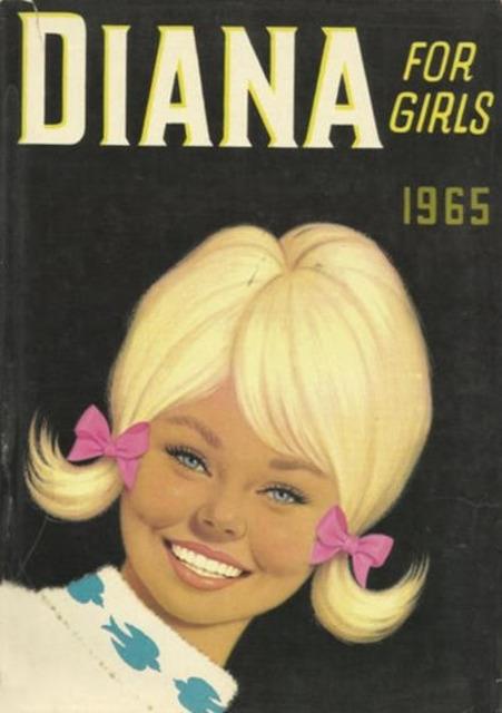 Diana For Girls Annual 1965 comic cover
