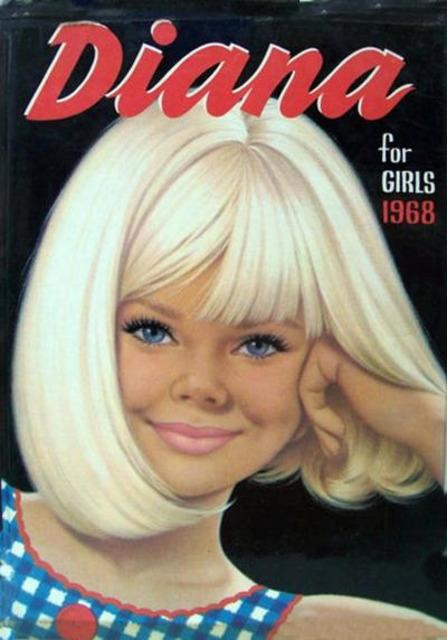 Diana For Girls Annual 1968 comic cover
