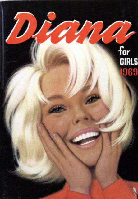 Diana For Girls Annual 1969 comic cover