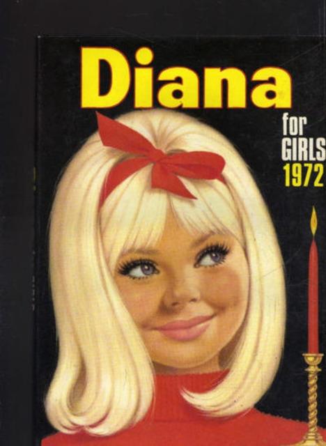 Diana For Girls Annual 1972 comic cover