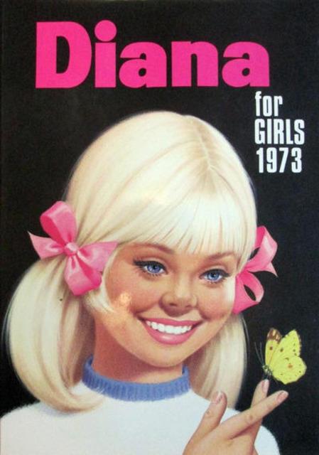 Diana For Girls Annual 1973 comic cover