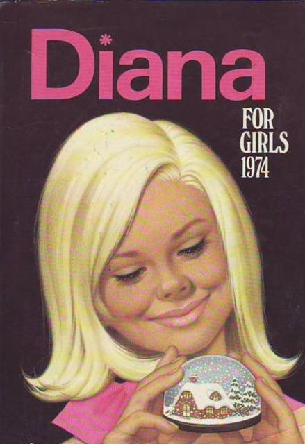 Diana For Girls Annual 1974 comic cover