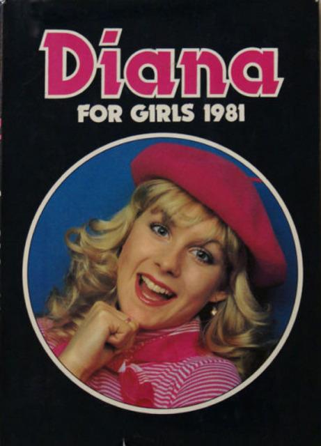 Diana For Girls Annual 1981 comic cover