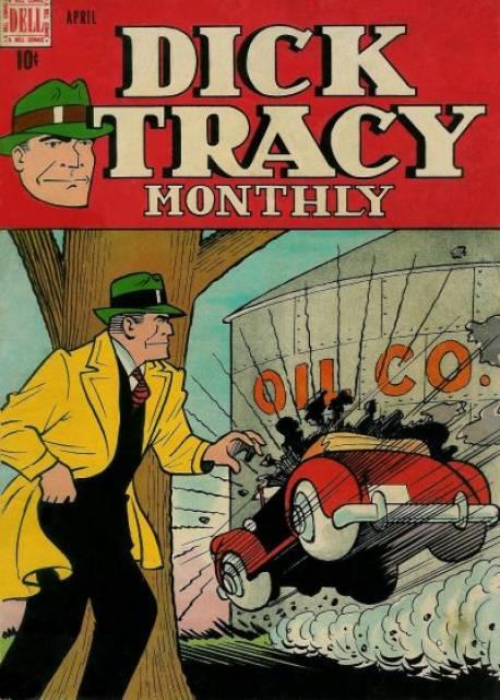 Dick Tracy Monthly #4 comic cover