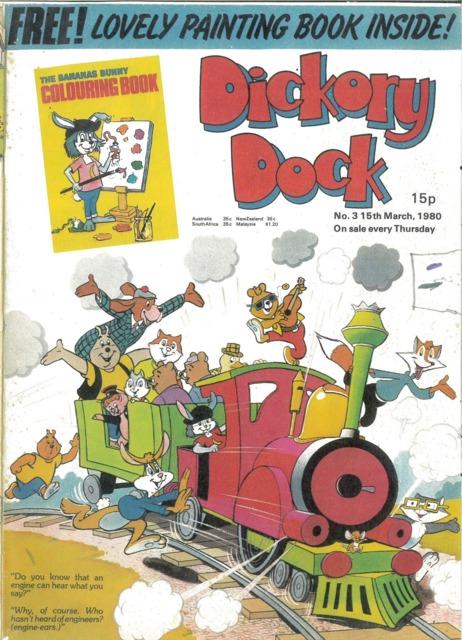 Dickory Dock #3 comic cover