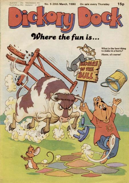 Dickory Dock #5 comic cover