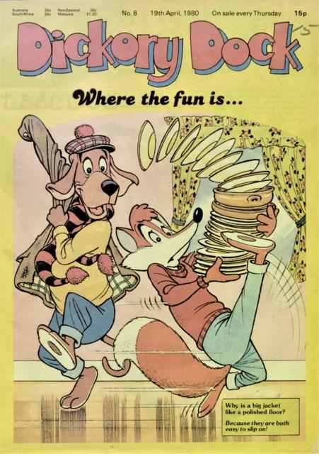 Dickory Dock #8 comic cover