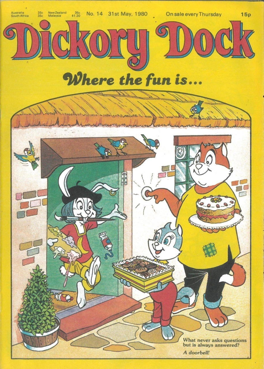 Dickory Dock #14 comic cover