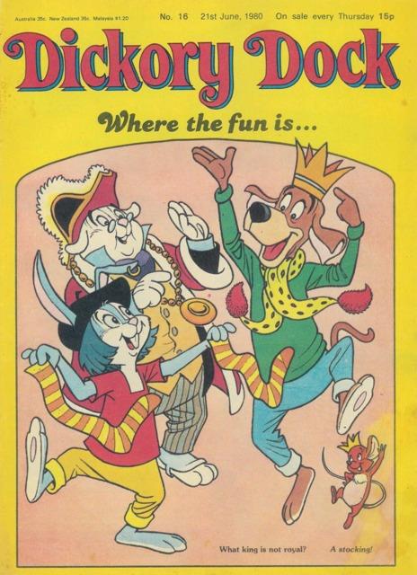 Dickory Dock #16 comic cover
