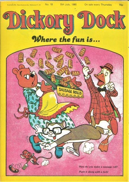 Dickory Dock #18 comic cover