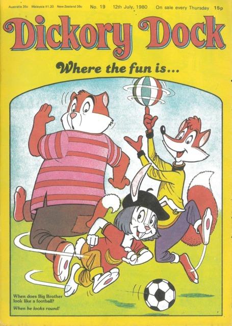 Dickory Dock #19 comic cover