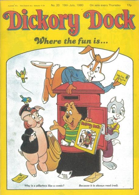 Dickory Dock #20 comic cover
