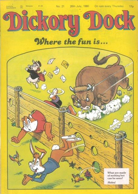 Dickory Dock #21 comic cover