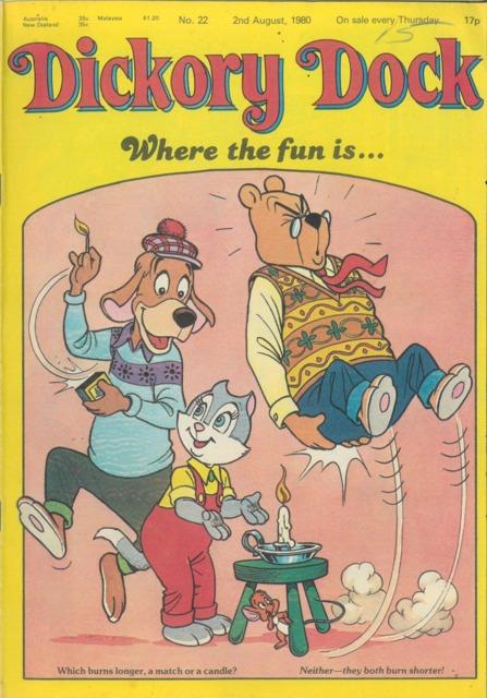Dickory Dock #22 comic cover