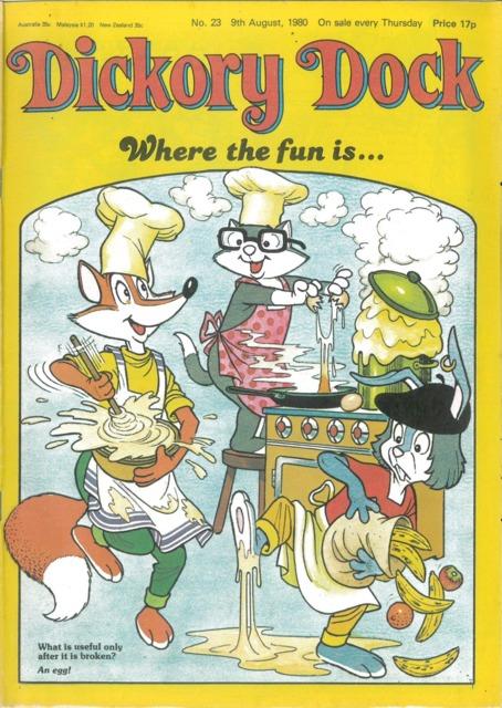 Dickory Dock #23 comic cover