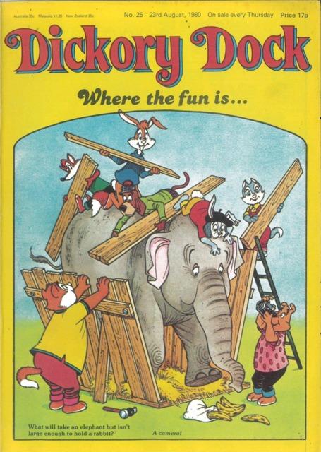 Dickory Dock #25 comic cover