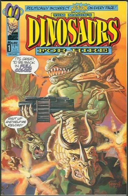Dinosaurs For Hire #1 comic cover