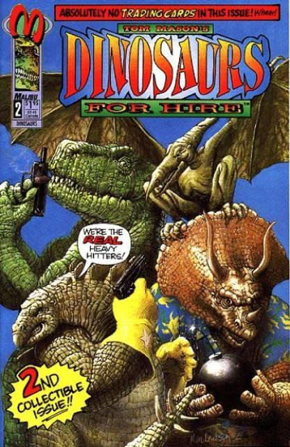 Dinosaurs For Hire #2 comic cover