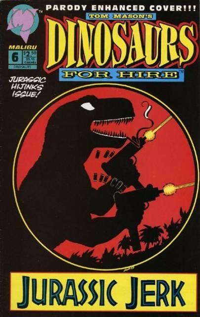 Dinosaurs For Hire #6 comic cover