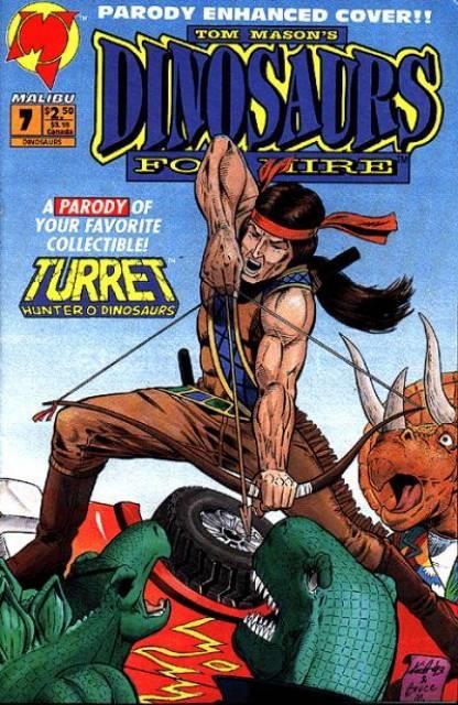 Dinosaurs For Hire #7 comic cover