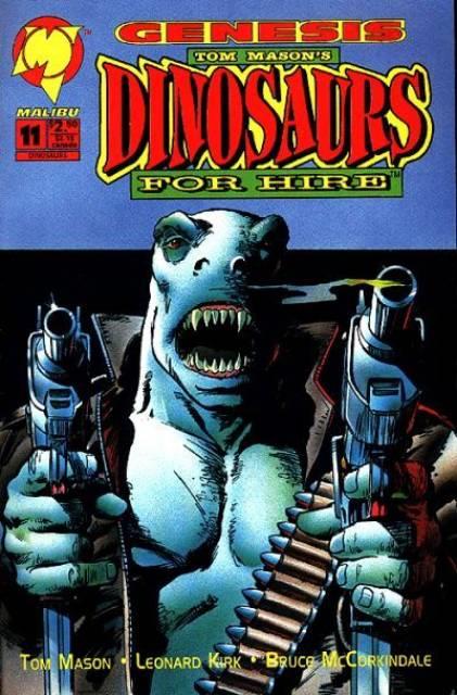 Dinosaurs For Hire #11 comic cover