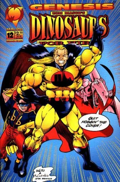 Dinosaurs For Hire #12 comic cover