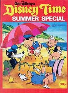 Disney Time Summer Special 1977 comic cover