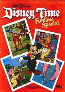 Disney Time Funtime Special 1977 comic cover