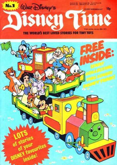 Disney Time #1 comic cover