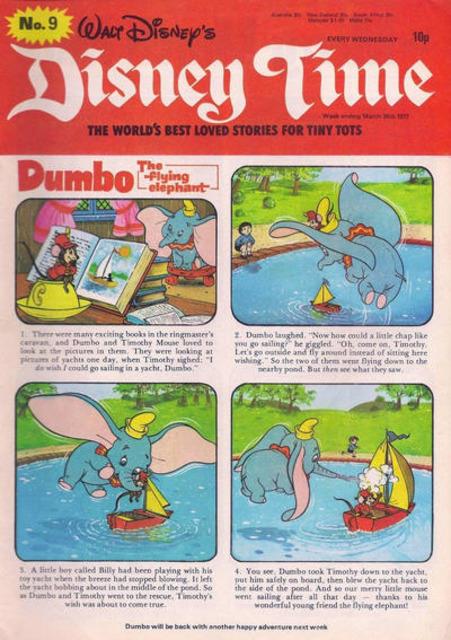 Disney Time #9 comic cover