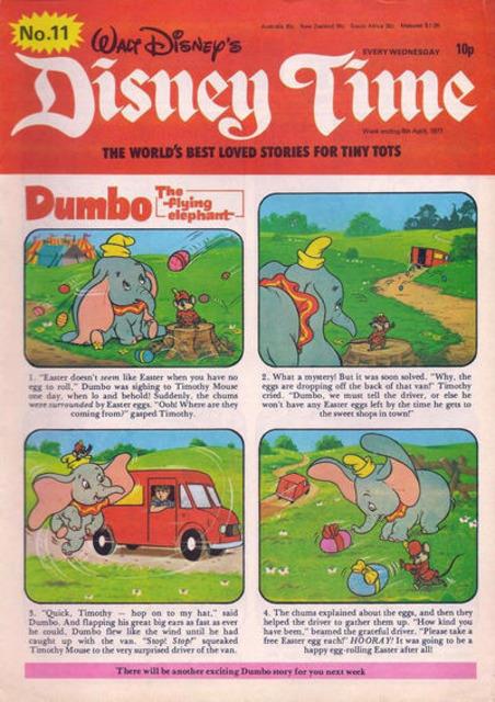 Disney Time #11 comic cover