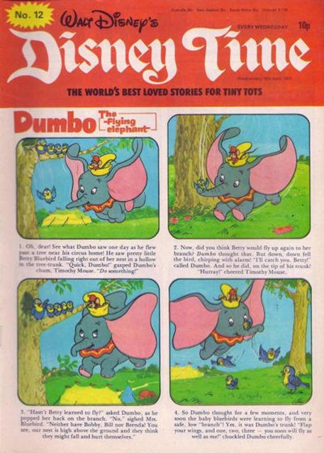 Disney Time #12 comic cover