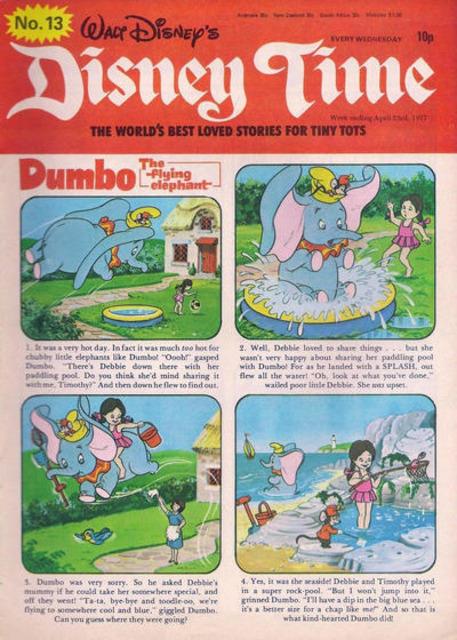 Disney Time #13 comic cover