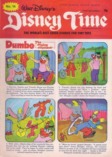 Disney Time #14 comic cover