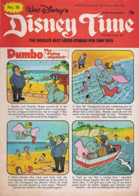 Disney Time #15 comic cover