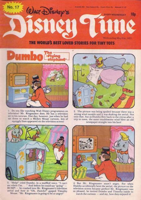 Disney Time #17 comic cover