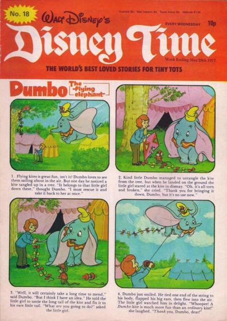 Disney Time #18 comic cover