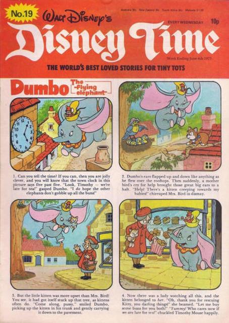 Disney Time #19 comic cover