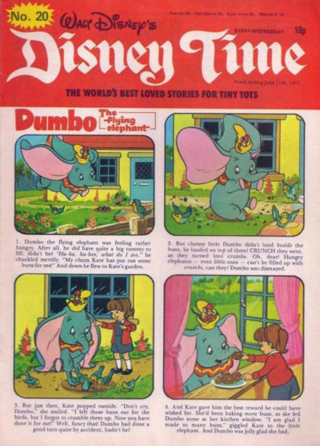 Disney Time #20 comic cover