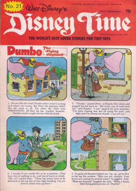 Disney Time #21 comic cover