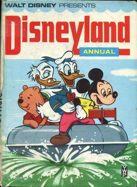 Disneyland Annual 1969 comic cover