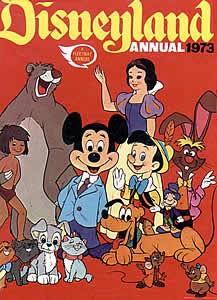 Disneyland Annual 1973 comic cover