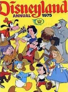 Disneyland Annual 1975 comic cover