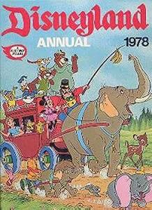 Disneyland Annual 1978 comic cover