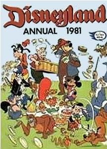 Disneyland Annual 1981 comic cover