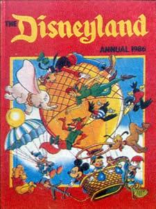 Disneyland Annual 1986 comic cover