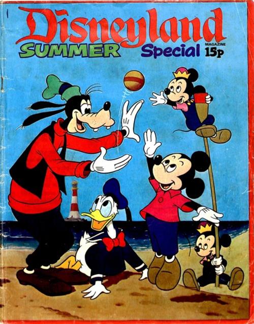 Disneyland Summer Special1973 comic cover