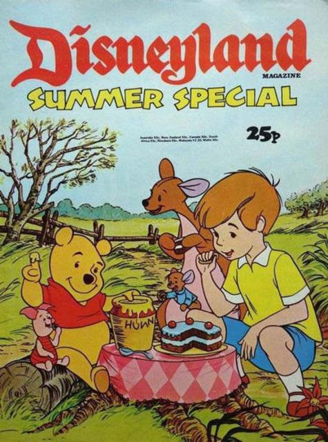 Disneyland Summer Special1975 comic cover